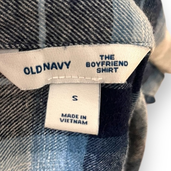 Flannel Plaid Boyfriend Shirt Small - Picture 6 of 7